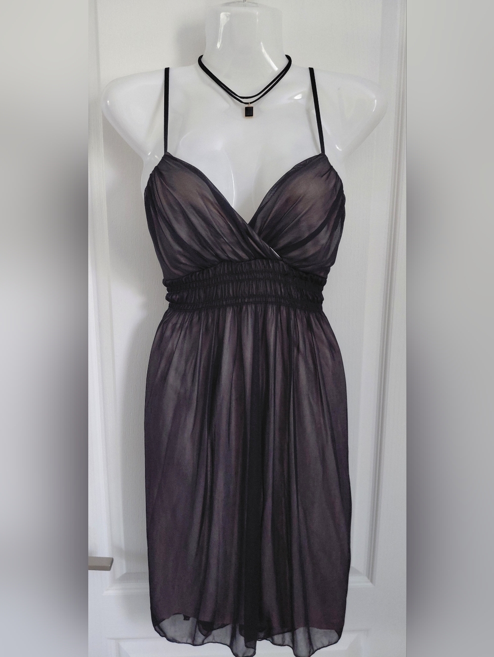 Hotkiss Black Babydoll Dress